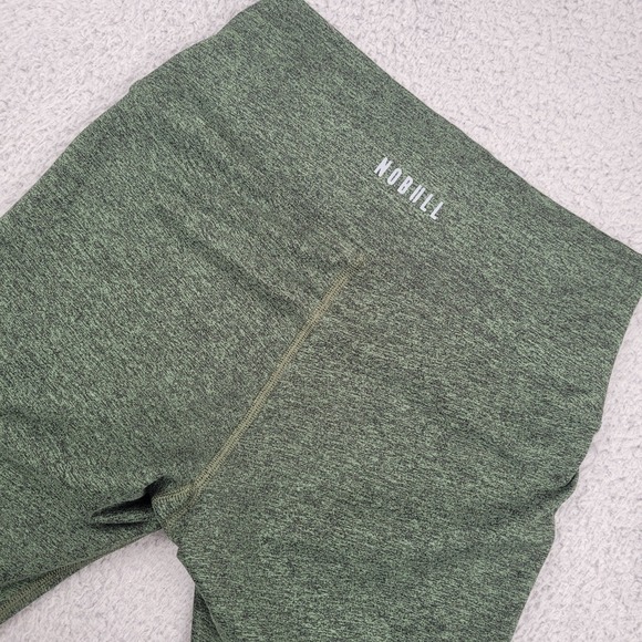 NOBULL Pants - NOBULL Womens Green Heathered Leggings‎ Workout Pants high waist Size S